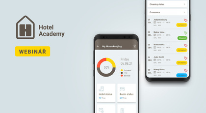 Webinář na HORES Housekeeping app